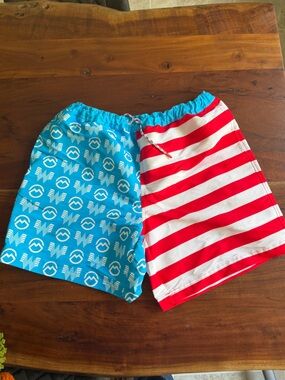 Magellan Whataburger Swim Trunks Large – Patriotic USA Collab Shorts 2023